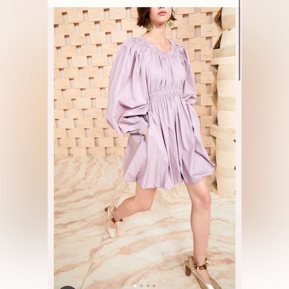 Ulla Johnson Martine Dress Tanzanite